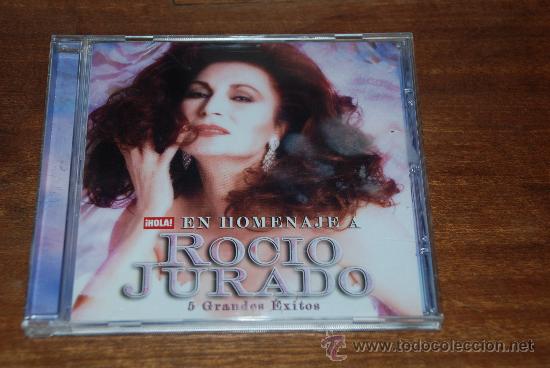 CDs de m&uacute;sica: CD Homenaje a Rocio Jurado, Grandes exitos.Hola - Foto 1