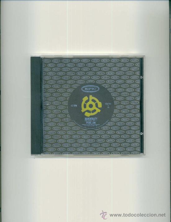 CDs de m&uacute;sica: PEARL JAM. Immortality (cd single promo 1995) - Foto 1
