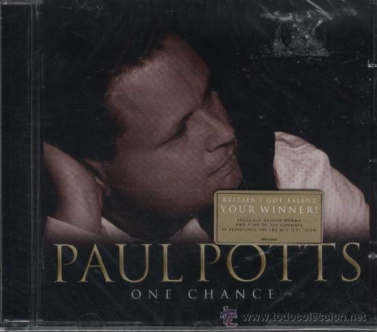 CDs de m&uacute;sica: PAUL POTTS ONE CHANCE - Foto 1