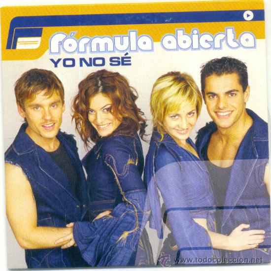CDs de m&uacute;sica: FORMULA ABIERTA. Yo no se              (cd single promo 2003) - Foto 1