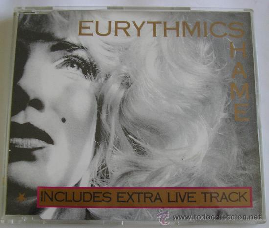 CDs de m&uacute;sica: EURYTHMICS - SHAME - CDSINGLE 3 TEMAS 1987 - Foto 1