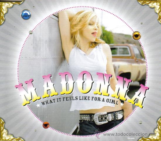 CDs de m&uacute;sica: MADONNA-WHAT IT FEELS LIKE FOR A GIRL CDSINGLE 2001 PROMOCIONAL (U.E.)