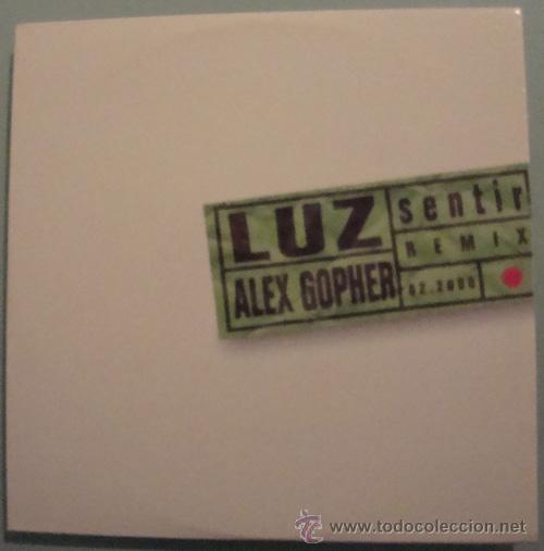 CDs de m&uacute;sica: LUZ - SENTIR - ALEX GOPHER REMIX - CDSINGLE - Foto 1