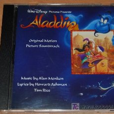 CDs de Música: B.SO. ORIGINAL MOTION SOUNDTRACK - ALADDIN - 1992 - DIFICIL DE ENCONTRAR. Lote 20862019