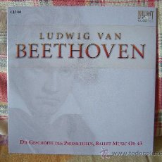CDs de Música: LUDWIG VAN BEETHOVEN DIE GESCHÖPFE DES PROMETHEUS, BALLET MUSIC OP. 43 DAVID ZINMAN