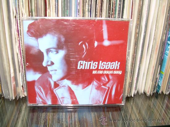 CDs de m&uacute;sica: Chris Isaak - Let Me Down Easy  CD, Single, Promo - Foto 1
