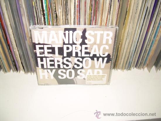 CDs de m&uacute;sica: Manic Street Preachers - So Why So Sad  CD, Maxi-Single - Foto 1