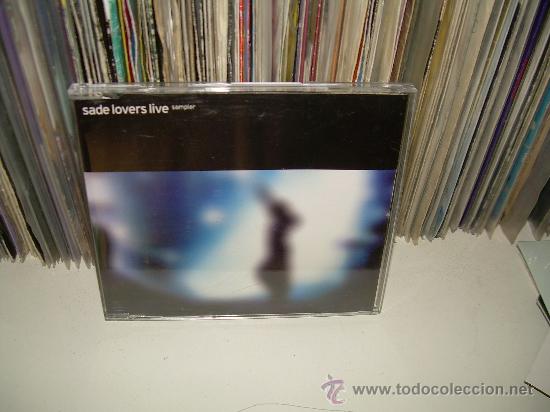 CDs de m&uacute;sica: Sade - Lovers Live  sampler - Foto 1
