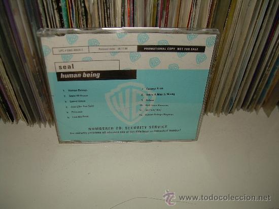 CDs de m&uacute;sica: Seal - Human Being   cd promo - Foto 1