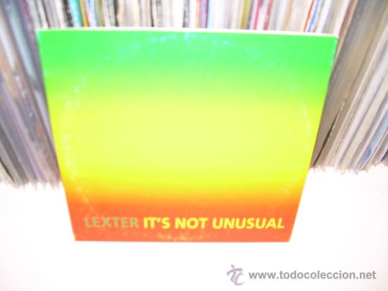 CDs de m&uacute;sica: LEXTER - ITS NOT UNUSUAL   CD MAXI - Foto 1