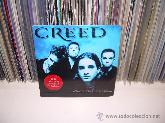 CDs de m&uacute;sica: Creed - Whats this life For   cd single - Foto 1
