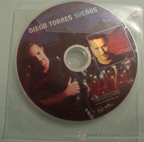 CDs de m&uacute;sica: DIEGO TORRES - SUE&Ntilde;OS - CDSINGLE - Foto 1