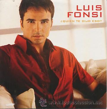 CD di Musica: luis fonsi ( cd single promocional en funda de carton)