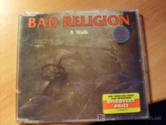 CDs de m&uacute;sica: BAD RELIGION ( A WALK) CD SINGLE 4 TRACKS (CDIB5) - Foto 1