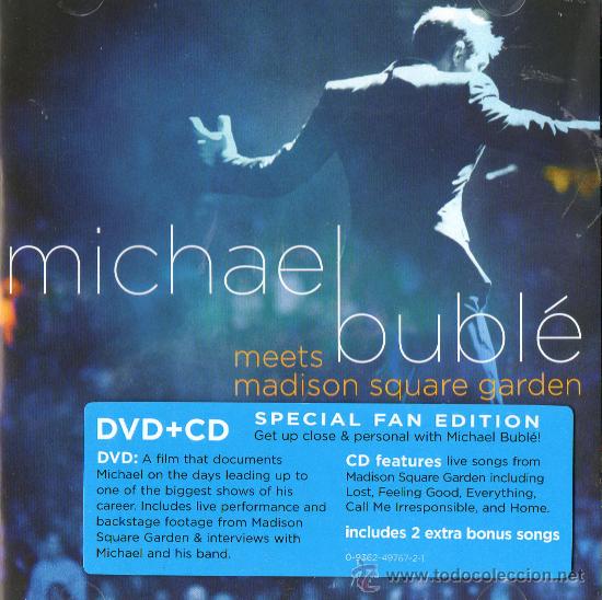Michael Buble Cd Dvd Meets Madison Square G Verkauft Durch