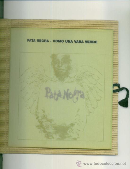 CDs de m&uacute;sica: PATA NEGRA. Como una vara verde                    (libro cd 1994) - Foto 2