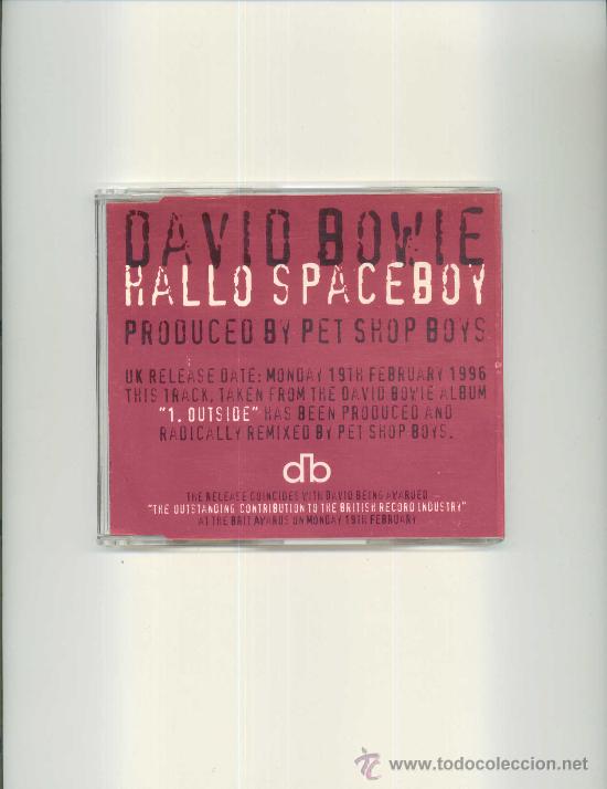 CDs de m&uacute;sica: DAVID BOWIE. Hallo spaceboy (cd single promo 1995) - Foto 1