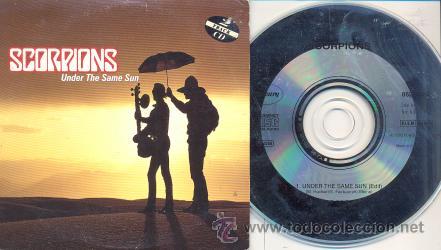 CDs de m&uacute;sica: SCORPIONS - UNDER THE SAME SUN - CD SINGLE FRANCES RARO - Foto 1