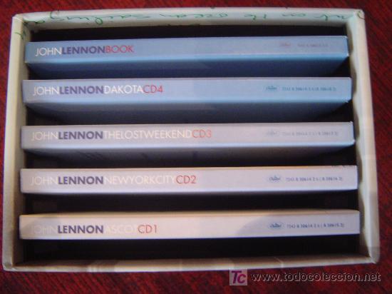 CDs de m&uacute;sica: JOHN LENNON - ANTHOLOGY BOX 4 CD + LIBRO - Foto 2