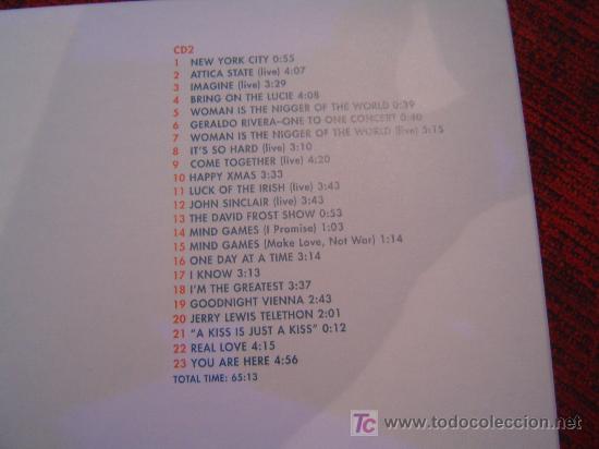 CDs de m&uacute;sica: JOHN LENNON - ANTHOLOGY BOX 4 CD + LIBRO - Foto 9