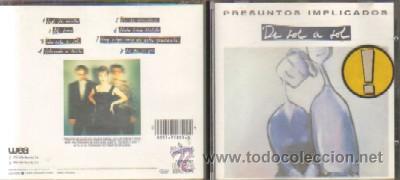 CDs de m&uacute;sica: PRESUNTOS IMPLICADOS   DE SOL A SOL  CD/ GRUPESP- 011 - Foto 1