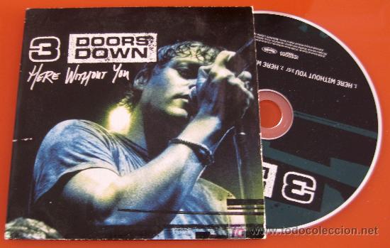 CDs de m&uacute;sica: 3 DOORS DOWN - HERE WITHOUT YOU - CD SINGLE - 2 VERSIONES - 2004 UNIVERSAL RECORDS - RARE - Foto 1