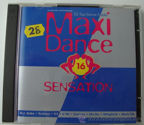 Maxi Dance Sensation - 32 Top-dance Hits -doble - Comprar CDs De Música ...