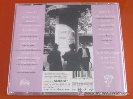 CDs de m&uacute;sica: PATRICK BRUEL - ENTRE DEUX - 2 CD - 2002 - 24 TRACKS - COMO NUEVO - Foto 3