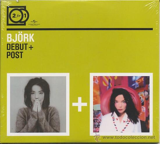 CDs de m&uacute;sica: bjork - debut+post ( 2 cds - nuevo precintado) - Foto 1