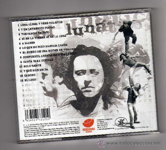 CDs de m&uacute;sica: CONTRAPORTADA - Foto 2