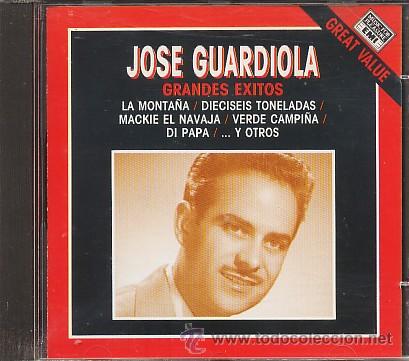 CDs de m&uacute;sica: jose guardiola cd grandes exitos - Foto 1