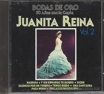 CDs de m&uacute;sica: juanita reina cd - Foto 1
