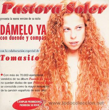 CDs de m&uacute;sica: pastora soler - ( cd single  en carpeta de carton ) - Foto 1