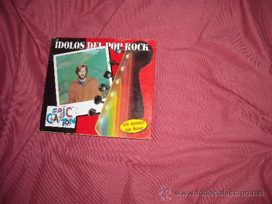 CDs de m&uacute;sica: ERIC CLAPTON. IDOLOS DEL POP ROCK. CD AUDIO + CD ROM. EL CD PRECINTADO - Foto 1