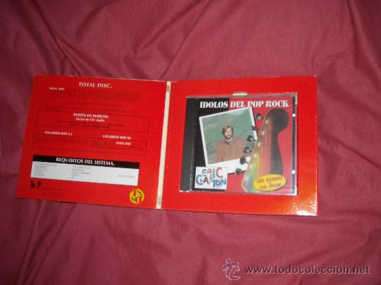 CDs de m&uacute;sica: ERIC CLAPTON. IDOLOS DEL POP ROCK. CD AUDIO + CD ROM. EL CD PRECINTADO - Foto 3