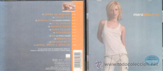 CDs de m&uacute;sica: MARA  DIMELO TU    CD/ SOLESP- 034 - Foto 1