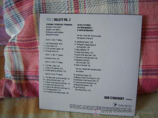 CDs de m&uacute;sica: IGOR STRAVINSKY Ballets vol. 2 IGOR STRAVINSKY - Foto 2
