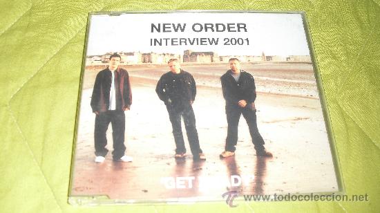 CDs de m&uacute;sica: NEW ORDER - INTERVIEW 2001 - GET READY - Foto 1