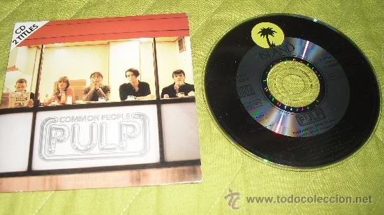 CDs de m&uacute;sica: PULP - COMMON PEOPLE CD SINGLE - COMMON PEPLE (FULL LENGTH VERSION)+ UNDERWEAR - Foto 1