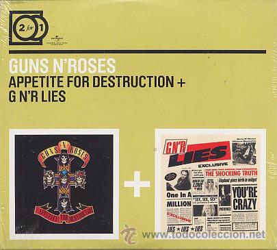 CDs de m&uacute;sica: guns n`roses (2 cds precintado) - Foto 1