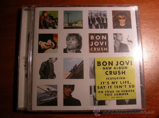 CDs de m&uacute;sica: BON JOVI --- CRUSH - Foto 1