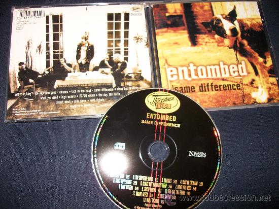 CDs de m&uacute;sica: ENTOMBED - SAME DIFFERENCE - DEATH METAL - Foto 1