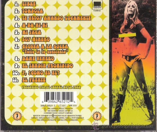 CDs de m&uacute;sica: El Chaval de la peca Warner Music 1990 - Foto 2
