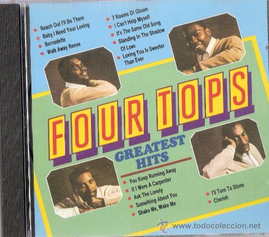 CDs de m&uacute;sica: Four tops Grandes exitos Duchesse 1988 - Foto 1