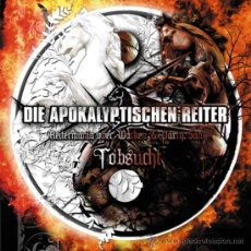 CDs de Música: DIE APOKALYPTISCHEN REITEN - 2 CD - TOBSUCHT - LIVE - PRECINTADO!!! ( RAMMSTEIN ). Lote 36146999