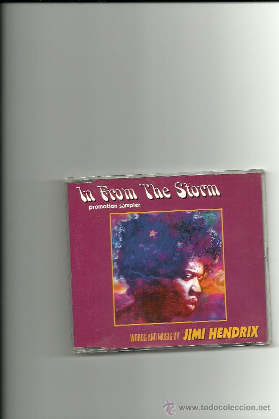 CDs de m&uacute;sica: JIMI HENDRIX. In from the storm             (4 temas)          (cd-sampler 1995) - Foto 1