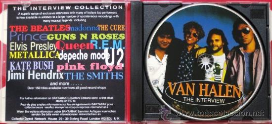 CDs de m&uacute;sica: Van Halen - The Interview - CD Baktabak 1995 (Picture CD) BPY - Foto 3