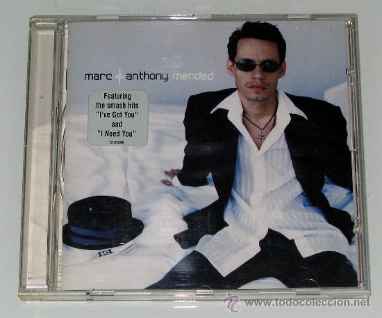 CDs de m&uacute;sica: MARC ANTHONY - MENDED - CD - 15 TEMAS - 2002 SONY - Foto 1