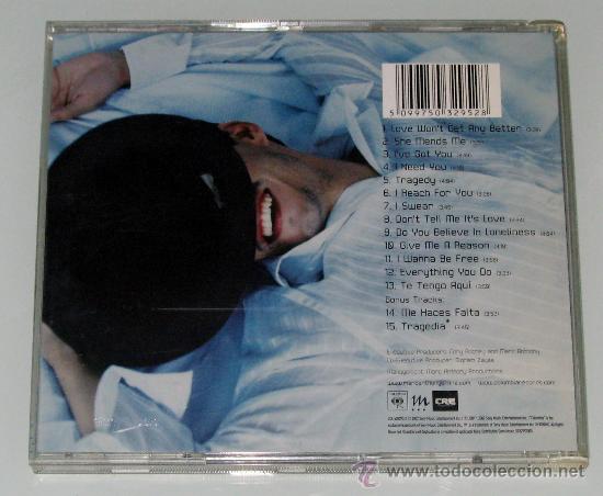 CDs de m&uacute;sica: MARC ANTHONY - MENDED - CD - 15 TEMAS - 2002 SONY - Foto 2