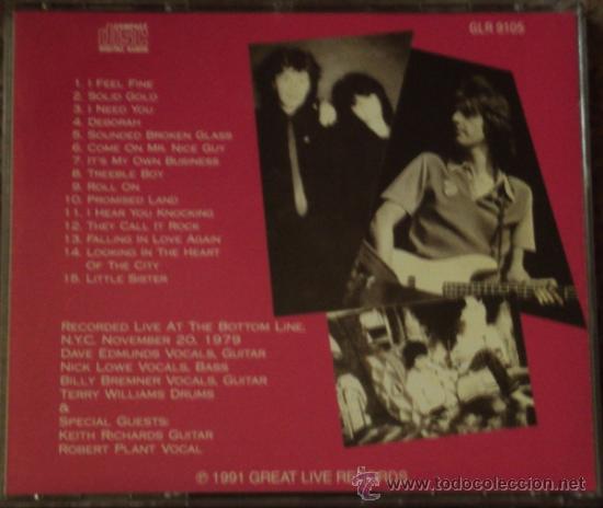 CDs de m&uacute;sica: ROCKPILE  FEATURING ROBERT PLANT KEITH RICHARDS CD - Foto 3
